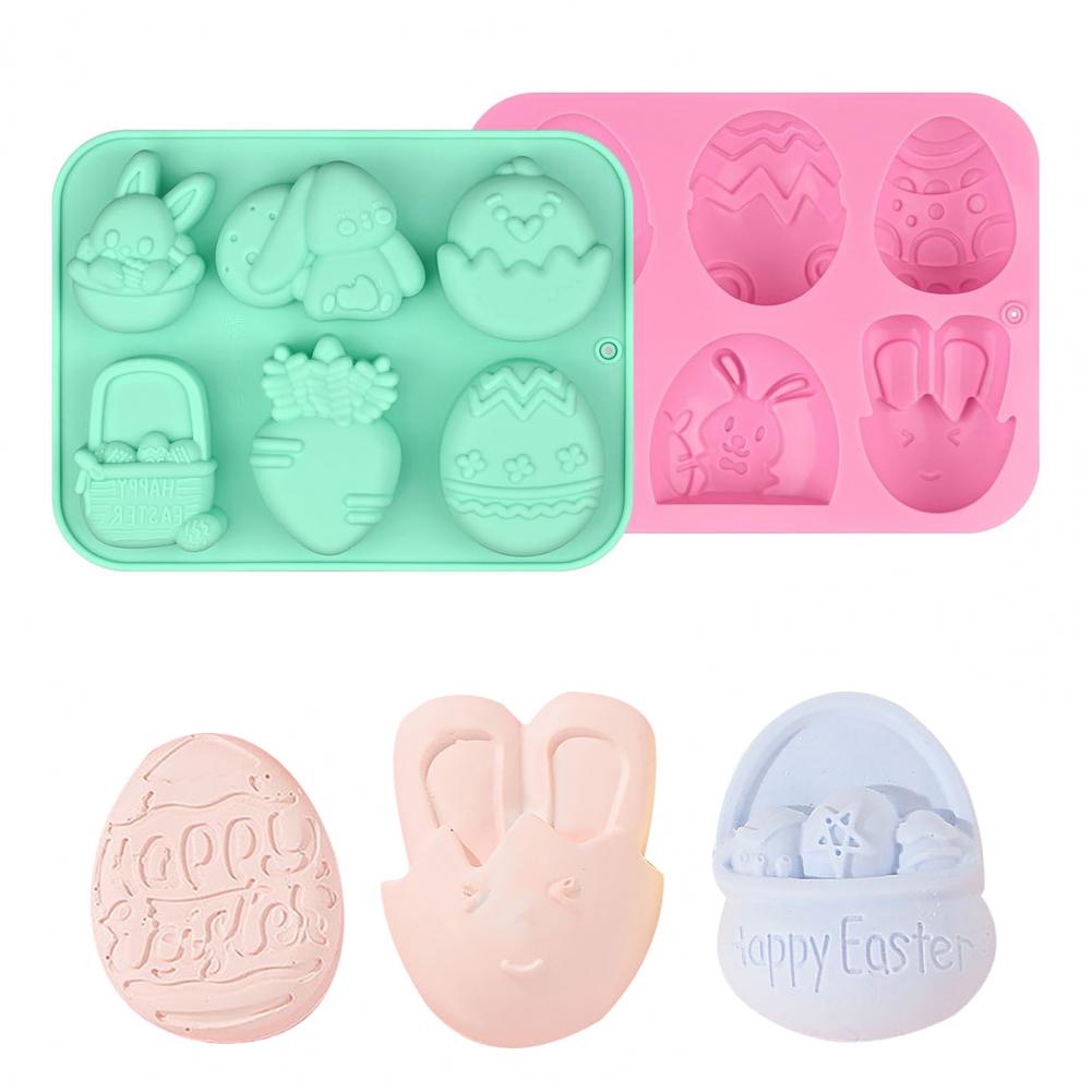 Bunny Cake Mold - Bunny Chocolate Mold 4pcs Bunny Shape