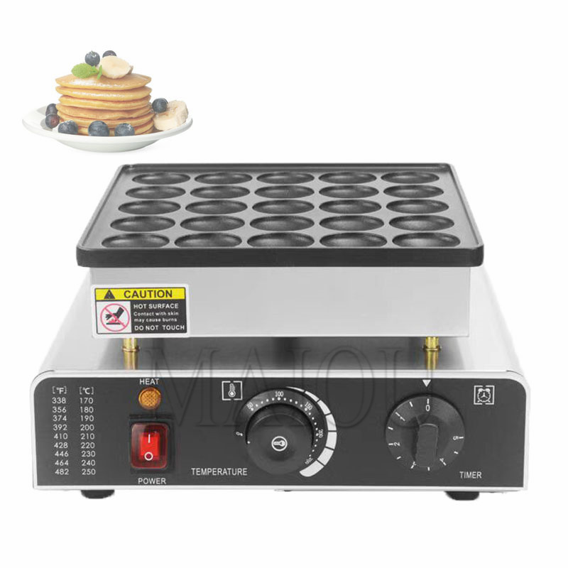 25 Holes  Pancake Machine 900W - огляд і ціна Mini Pancake Griddle