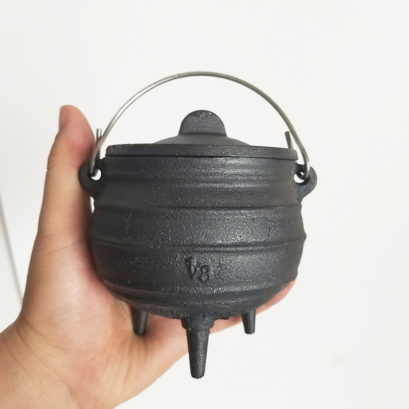 Medium 1/8# Cast Iron Cauldron - огляд і ціна Cast Iron Corn