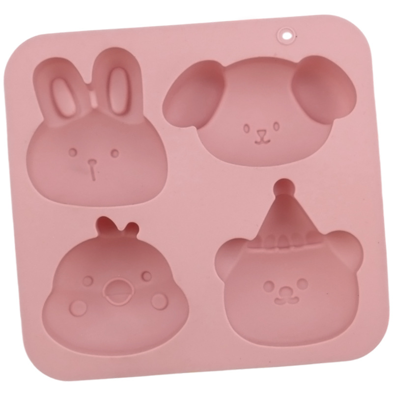 Wholesale 4-cavity Animal Chic - огляд і ціна Bunny Cake Mold
