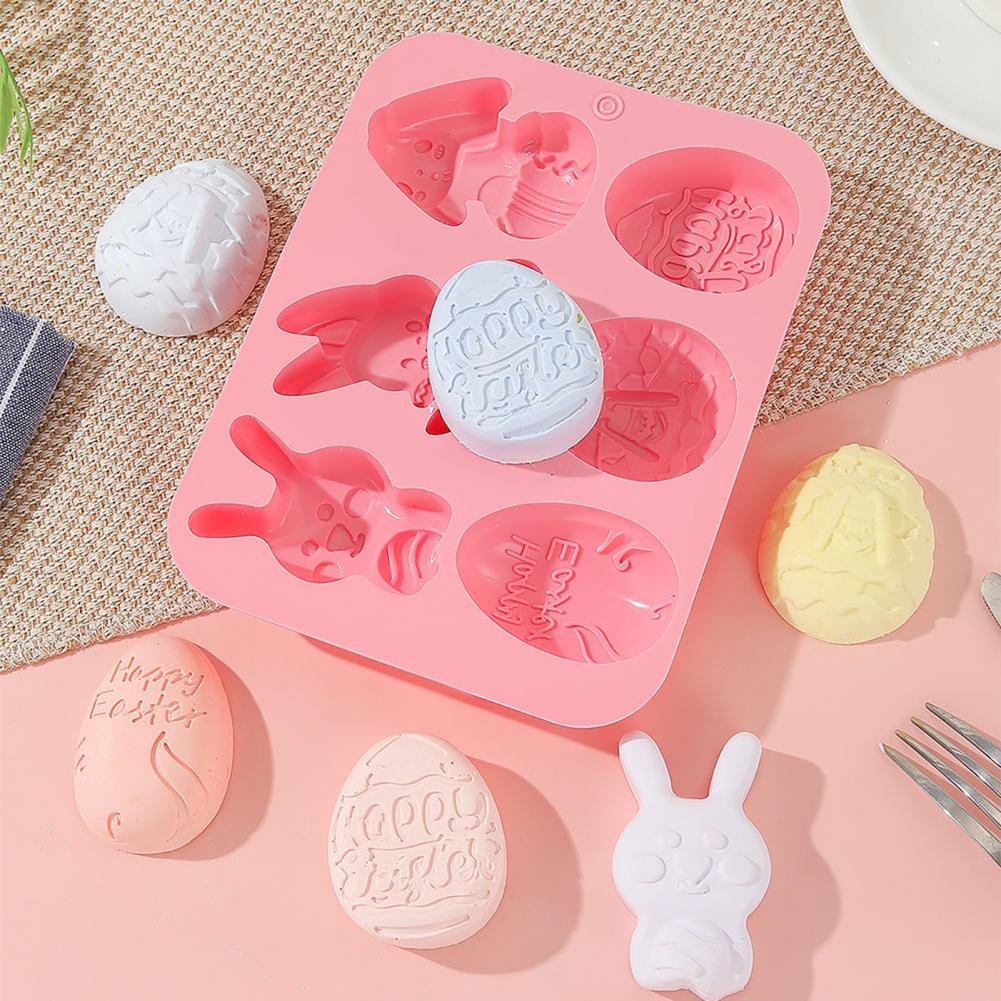 Bunny Chocolate Mold 4pcs Bunn - огляд і ціна Bunny Cake Mold