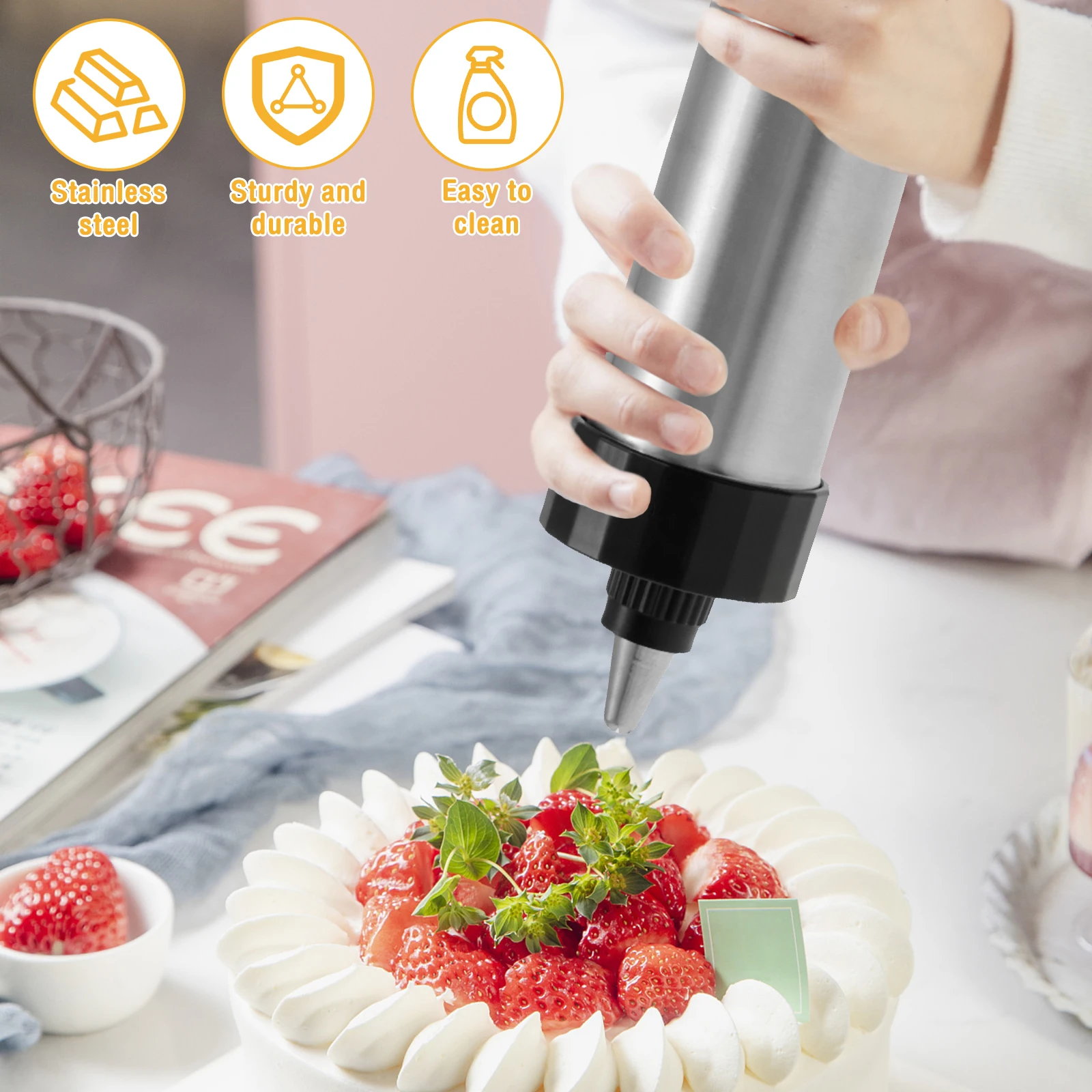 Churro Maker Machine Stainless - огляд і ціна Churros Maker Gun